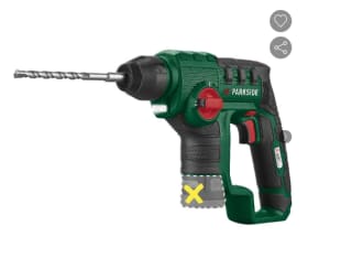 Marteau perforateur sans fil PBHA 12 A, 1 J, 12 V Parkside à 24,99€