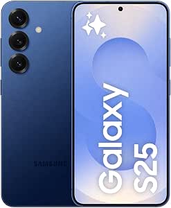 Móvil Samsung Galaxy S25 256GB Azul Marino por 564.35€ (Amazon student)