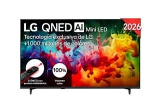 LG TV QNED Mini LED 55" por 429€.