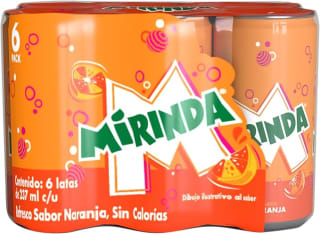 Refresco Mirinda 6x237ml por $49 | Descuento Amazon