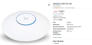 Ubiquiti UniFi AC HD - Access Point voor €143,29 bij Amazon
