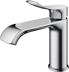 BELZ Grifo Lavabo Monomando Agua Fría y Caliente con Salida Curva por 25,72€