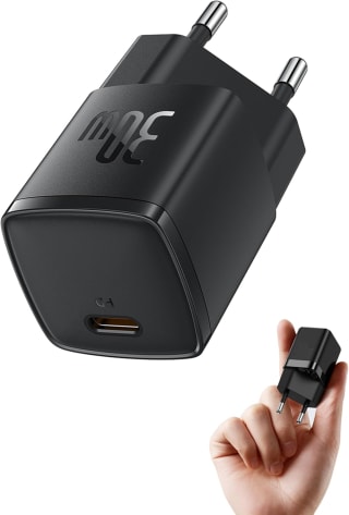 Baseus Wereld Reisadapter 70W GaN6 + gratis 30W GaN3 snellader voor €41,99 bij Amazon