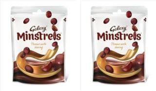 Galaxy Minstrels Milk Chocolate 2-Pack Amazon S&S Deal for £2.09