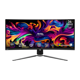Monitor MSI MAG 341CQP QD-OLED 34" QD-OLED UWQHD 175Hz por 557.10€