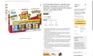 Funko Pop! Pokémon Mini 4 Figuras por $262 | Oferta Amazon