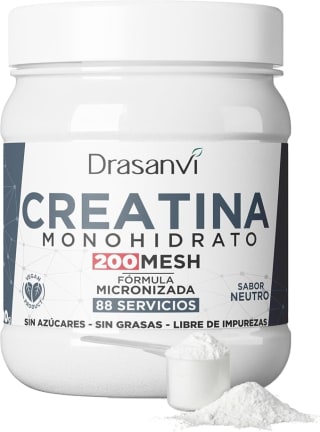 Creatina Monohidratada Pura 300g 100% Monohidrato sin Mezclas 88 servicios por 10.61€