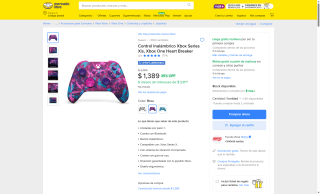 Control Xbox Heart Breaker por $1,389 | Mercado Libre