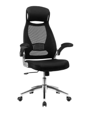 SONGMICS Silla giratoria Oficina con reposacabezas Mecanismo sincronizado por 62,23€