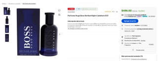 Perfume Hugo Boss Bottled Night 100ml por $496 en Walmart