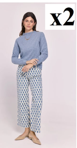 2 Jerseys de cuello alto para Mujer Milano por 15.98€