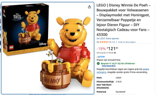 LEGO Disney Winnie The Pooh 43300 voor €104,99 bij Amazon