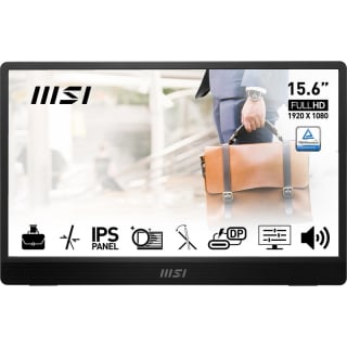 MSI PRO MP161DE E2 Monitor Portátil 15.6 pulg Full HD IPS Iron Gray por 99€