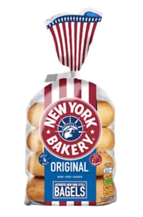 50% korting op New York Bakery Bagels bij de Plus