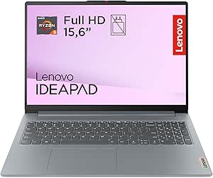 Portátil Lenovo IdeaPad Slim 3 Gen 8 AMD Ryzen 5 40, 16 GB RAM, 512 GB SSD por 399€