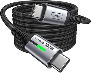 INIU 100W USB-C to USB-C Fast Charging Cable 2m £4.99 Amazon Deal