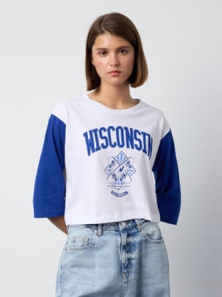 Camiseta para Mujer Wisconsin por 2.39€