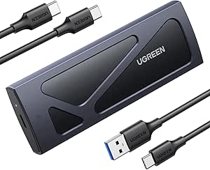 UGREEN M.2 Adapter NVMe SSD Harde Schijf Behuizing voor €15,32 bij Amazon