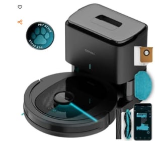 Cecotec Robot Aspirador Base Autovaciado Conga8490 Ultimate Ultra Power Home por 199€