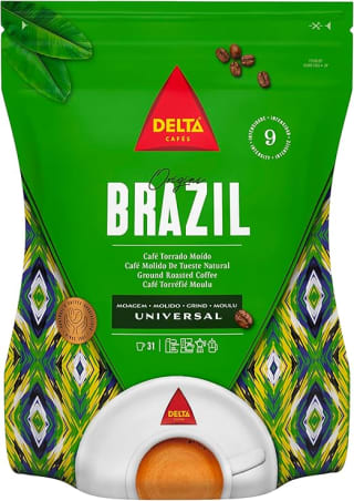 Delta Cafés Origen Brasil Café Molido Mezcla Aromática y Tropical 220gr por 3,79€