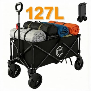 Bolderkar 127L (200 kg draagvermogen) voor €49,99 bij Joybuy