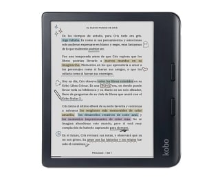 eBook Kobo Libra Colour 7" E Ink Kaleido 3 32 GB negro por 182,84€