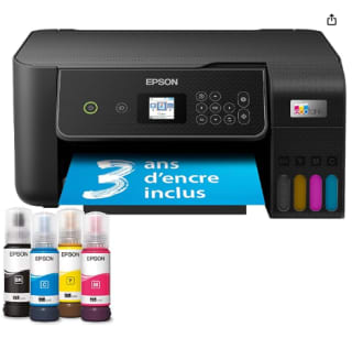 Imprimante à réservoirs d’encre Epson EcoTank ET-2870 - Wi-FI à 187,99€