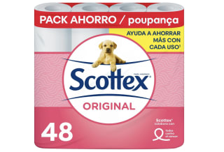 Scottex Original 48 Rollos por 21,25€