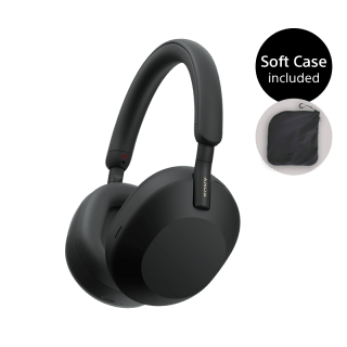 Sony WH-1000XM5SA Wireless Headphones + Soft Case £143.28
