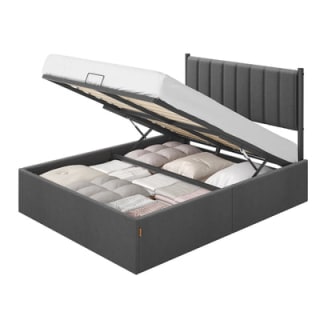 VASAGLE Double Lift-Up Storage Bed Frame 135x190cm - £115.99 with Code