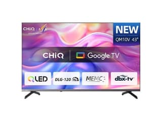 CHIQ U43QM10V Google TV QLED 43 inch 2025 QLED 4K voor €269,99 bij de Mediamarkt