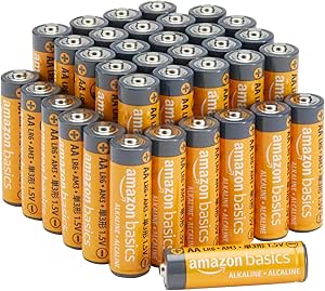 Amazon Basics Paquete 36 pilas alcalinas AA alto rendimiento por 7.89€