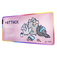 Grupo Erik Alfombrilla de ratón XXL Pusheen con iluminación LED RGB 90x40 cm a 3.99€