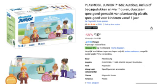 PLAYMOBIL Junior Kindercarrousel voor €10,43 bij Amazon