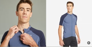 Maillot VTT manches courtes ROCKRIDER à 11,99€