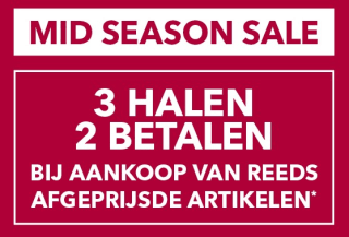 3 halen 2 betalen in de Mid-Season Sale van Takko
