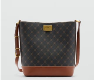 Bolso shopper con detalle metálico por 17.99€