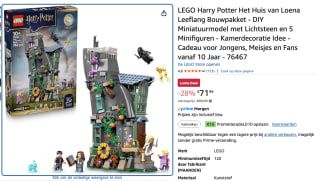 LEGO Harry Potter Luna Lovegood's Huis 76467 voor €61,99 dmv code bij Amazon