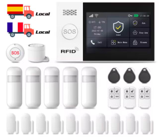 Sistema alarma PGST Tuya GSM 4G WiFi por 49,60€