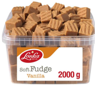 Lonka Fudge vanille 2kg voor €12,96