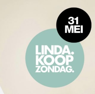LINDA.koopzondag (31 mei) met 20% korting op vele merken
