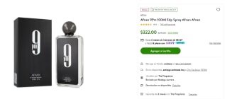 Afnan 9Pm 100ml EDP Spray por $322 en Bodega Aurrera