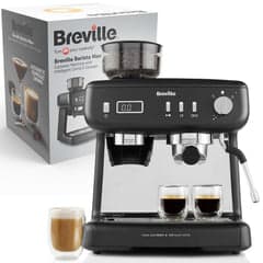 Breville Barista Max+ - Cafetera Espresso con Molinillo Integrado 15 bares por 219€