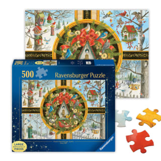 Ravensburger Puzzle 500 Piezas Pájaros Cantores de Navidad por 3.99€