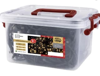 LIVARNO home LED-lichtsnoer 400 LED's voor €9,99 bij de Lidl