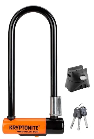 Antivol vélo U kryptonite evolution mini-7 avec câble kryptoflex à 53,19€