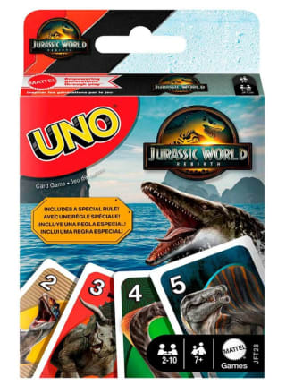 UNO Juego de Cartas Jurassic World Rebirth por $29 | Chedraui