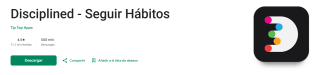 Disciplined Gratis (Suscripción de por vida) en Google Play