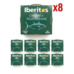 Iberitos Cocktail de Atún Natural 8 x 115 g por 5.99€