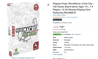 MicroMacro Crime City Full House voor €14,40 bij Amazon